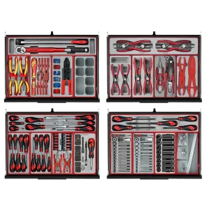 Teng Tools 1033 Piece PRO35 26 Inch Wide Black Mega Master Hand Tool Kit – TKS26B1033T - view 4