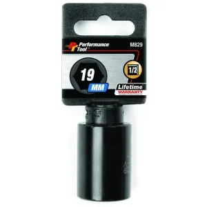 Performance 19mm Socket 1/2 Inch Drive 6 Point – M829 - view 2