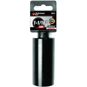 Performance 1-1/16 Inch Socket 1/2 Inch Drive – M850 - view 2