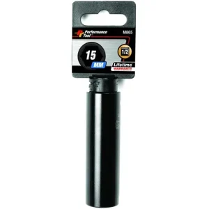 Performance 15mm Socket 1/2 Inch Drive 6 Point – M865 - view 2