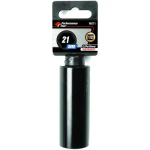 Performance 21mm Socket 1/2 Inch Drive 6 Point – M871 - view 2
