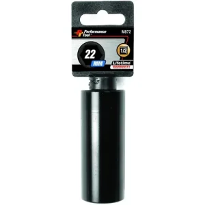 Performance 22mm Socket 1/2 Inch Drive 6 Point – M872 - view 2