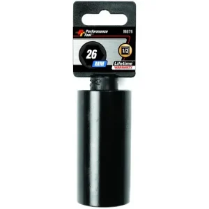 Performance 26mm Socket 1/2 Inch Drive 6 Point – M876 - view 2