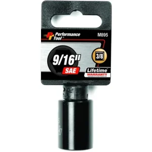 Performance 9/16 Inch Socket 3/8 Inch Drive 6 Point – M895 - view 2