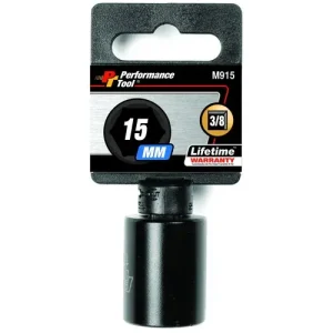 Performance 15mm Socket 3/8 Inch Drive 6 Point – M915 - view 2
