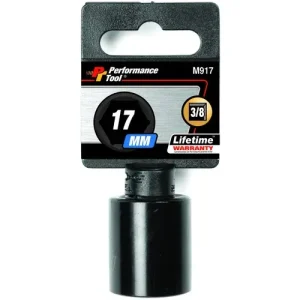Performance 17mm Socket 3/8 Inch Drive 6 Point – M917 - view 2