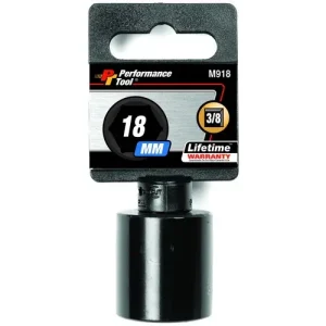Performance 18mm Socket 3/8 Inch Drive 6 Point – M918 - view 2