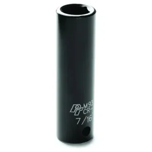 Performance 7/16 Inch Socket 3/8 Inch Drive 6 Point – M933