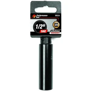 Performance 1/2 Inch Socket 3/8 Inch Drive 6 Point – M934 - view 2