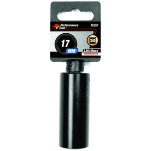 Performance 17mm Socket 3/8 Inch Drive 6 Point – M957 - view 2