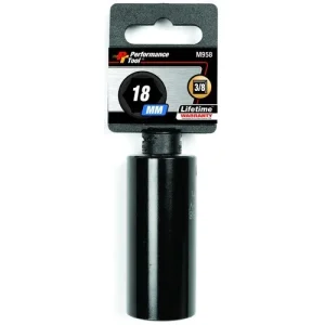 Performance 18mm Socket 3/8 Inch Drive 6 Point – M958 - view 2