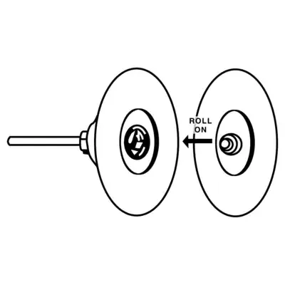 Firepower 3 Inch Diameter Sanding Disc – 1423-2140