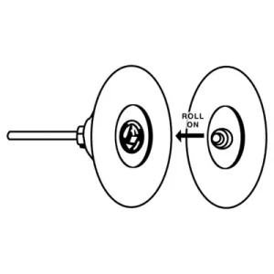 Firepower 3 Inch Diameter Sanding Disc – 1423-2141