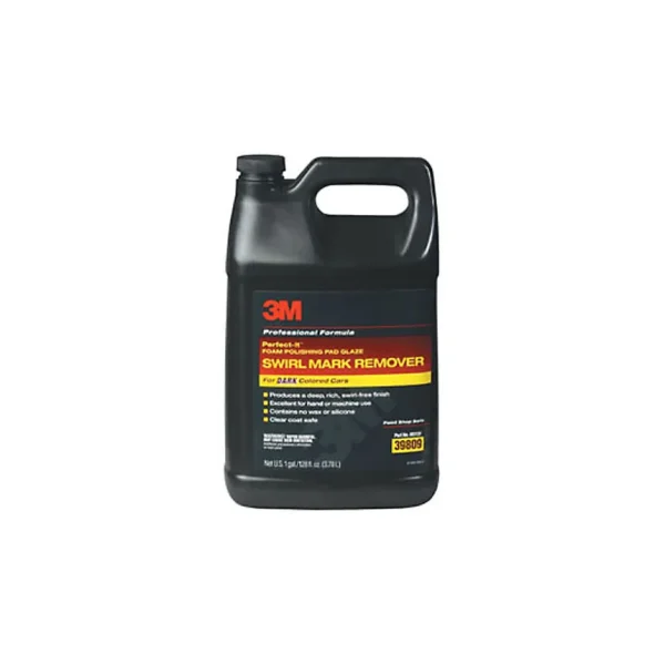 3M Perfect-It II Foam Polishing Pad Glaze-Dark, 1 Gallon – 39809