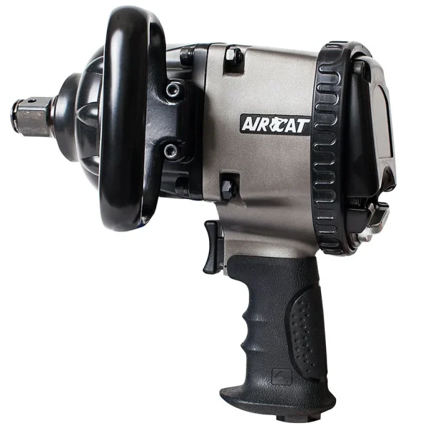 AIRCAT 1″ Heavy-Duty Aluminum Pistol Grip Impact Wrench – 1880P-A