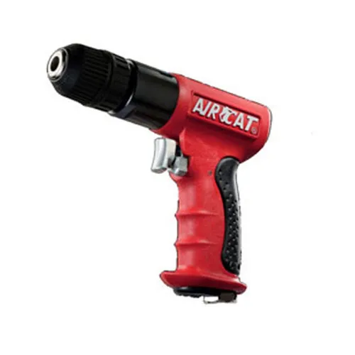 AIRCAT Quiet 3/8″ Reversible Drill w/Keyless Chuck – 4338