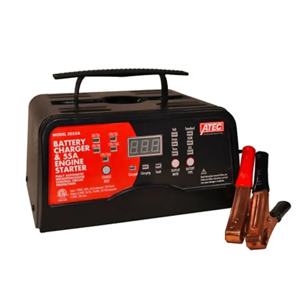 Associated Equipment 6/12 Volt Battery Charger, 100A Engine Starter – 3100A
