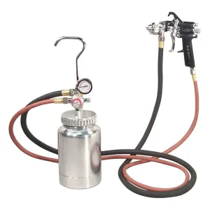 Astro Pneumatic 2-Quart Pressure Feed Paint Gun System with 1.2 mm Tip – 2PG7S