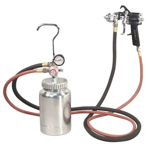 Astro Pneumatic 2-Quart Pressure Feed Paint Gun System with 1.7 mm Tip – 2PG8S