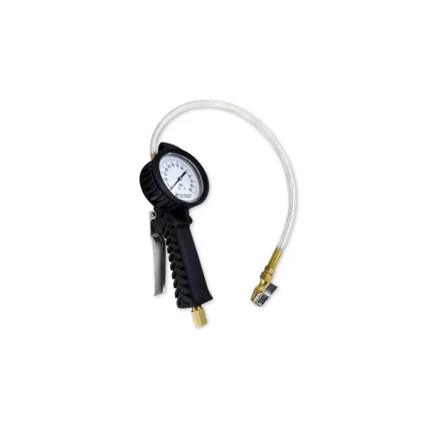 Astro Pneumatic TPMS Dial Tire Inflator with Stainless Hose – 0-65psi – 3082