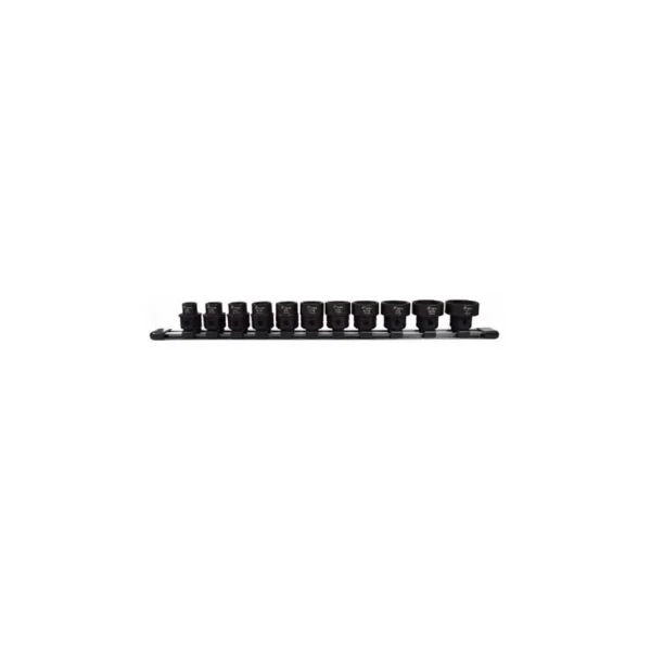 Astro Pneumatic 11-pc. 1/2″ Drive Nano Impact Sockets – SAE – 78211