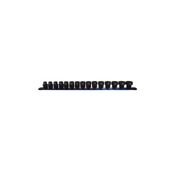 Astro Pneumatic 15-pc. 1/2″ Drive Nano Impact Sockets – Metric – 78215
