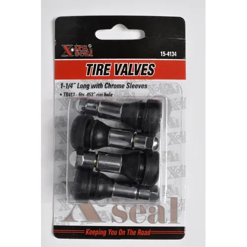 Xtra Seal Tire Valve – Fits Rim Hole Diameter 0.453 Inch – 15-4134