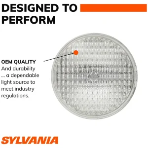 SYLVANIA 4406 Incandescent Sealed Beam for Low Beam/High Beam Applications (Pack of 1) – 4406 - view 2