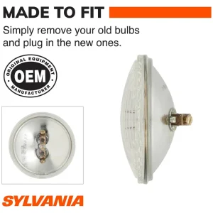 SYLVANIA 4406 Incandescent Sealed Beam for Low Beam/High Beam Applications (Pack of 1) – 4406 - view 3