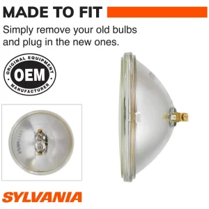 SYLVANIA 4537 Incandescent Sealed Beam for Low Beam/High Beam Applications (Pack of 1) – 4537 - view 3