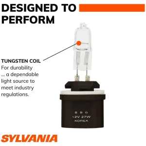 SYLVANIA 890 Basic Halogen Fog Light Bulb (Pack of 1) – 890BP - view 2