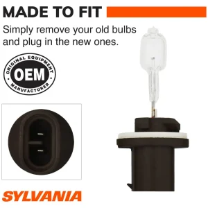 SYLVANIA 890 Basic Halogen Fog Light Bulb (Pack of 1) – 890BP - view 3
