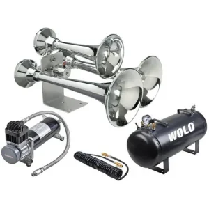Wolo 152 dB Truck Air Horn System – 837-860