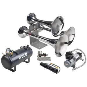 Wolo 152 dB Truck Air Horn System – 839-858