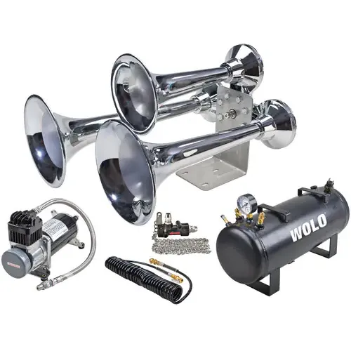Wolo 152 dB Truck Air Horn System – 852-858