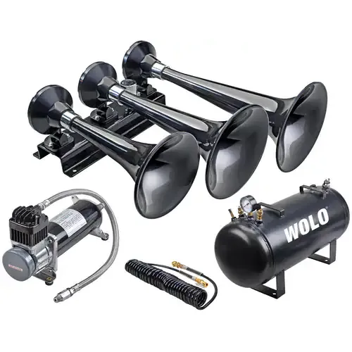Wolo 128 dB Truck Air Horn System – 855-860