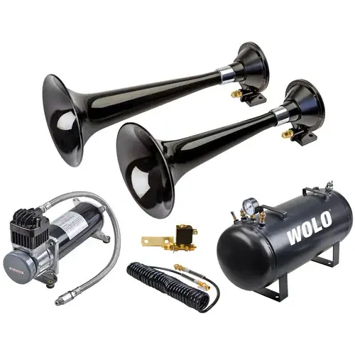 Wolo 125 dB Truck Air Horn System – 870-860