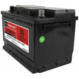 Motorcraft Tested Tough MAX Standard Flooded Top Post Battery Group Size 48 H6 610 CCA 110 Minute RC - view 2