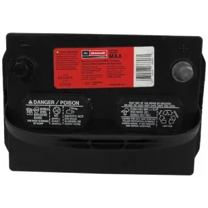 Motorcraft Tested Tough MAX Standard Flooded Top Post Battery Group Size 58 58 550 CCA 80 Minute RC – BXT58A - view 2