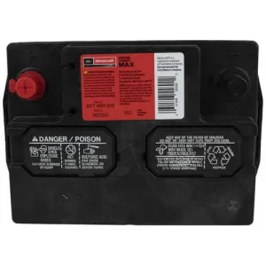 Motorcraft Tested Tough MAX Standard Flooded Top Post Battery Group Size 96R 96R 500 CCA 85 Minute R - view 2