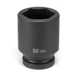 Grey Pneumatic 51Mm X 6 Point Deep 1″ Drive Impact Socket (4051MD)