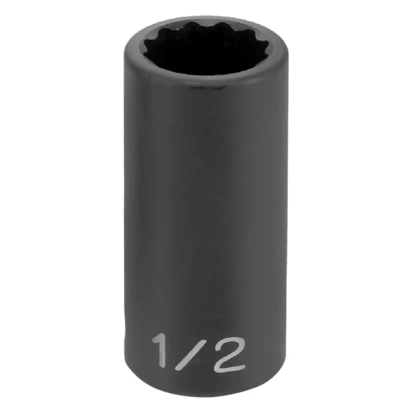 Grey Pneumatic 3/8″ Drive 3/8″ 12-Point Semi-Deep Impact Socket (1112SD)