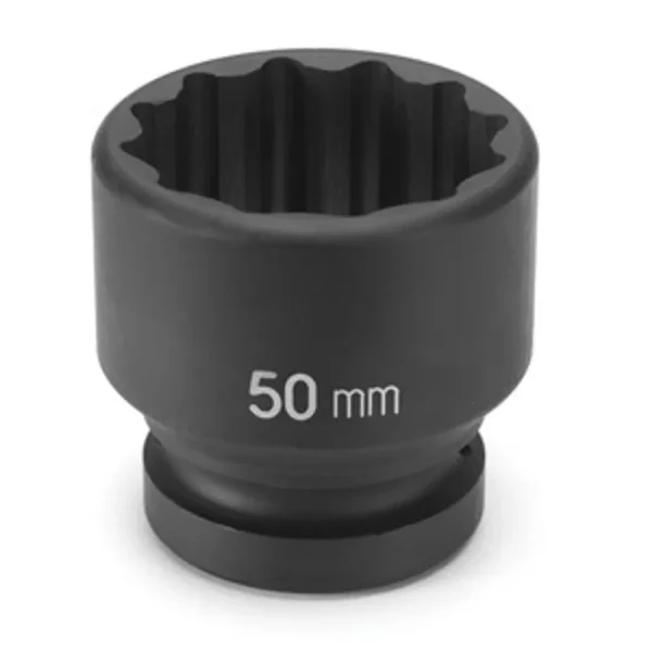 Grey Pneumatic 40Mm X 12 Point Short 1-1/2″ Drive Impact Socket (6240M)