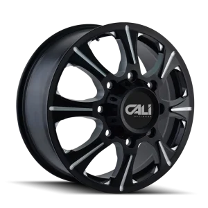 Cali Off-Road Brutal 9105 Front Satin Black Milled Wheels