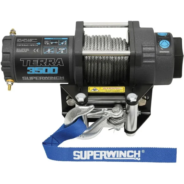 Superwinch TERRA 3500 Winch 3500 lb Capacity 12V (1135260)