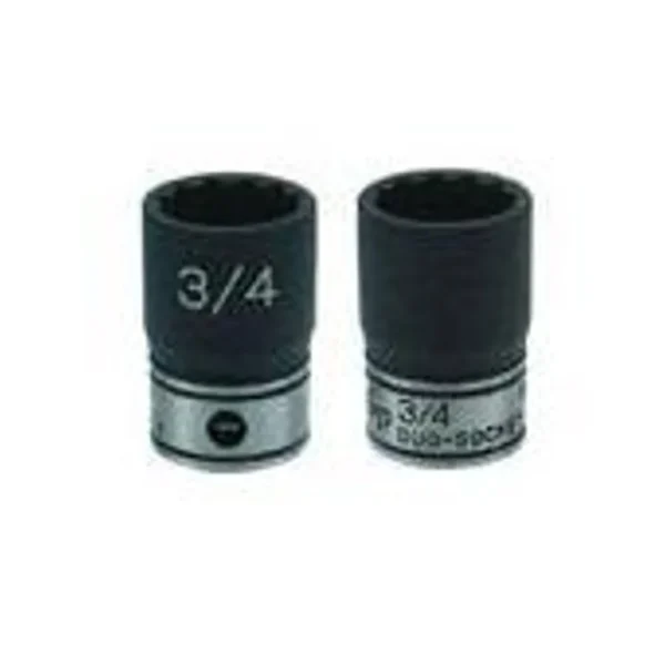 Grey Pneumatic 1/2″ Drive X 1/2″ Standard Duo 12 Point Impact Socket (82116R)