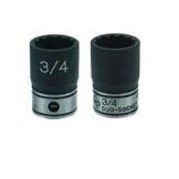 Grey Pneumatic 3/8″ Drive X 14Mm Standard Duo 12 Point Impact Socket (81114M)