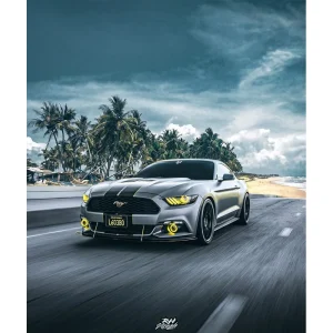 Oracle Lighting 2015-2017 Ford Mustang V6/GT/Shelby LED Headlight Halo Kit (2266-001, 2266-002, 2266 - view 3
