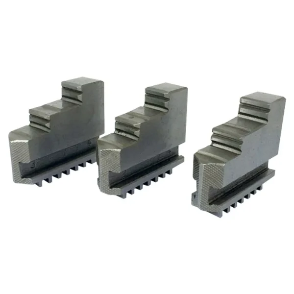HHIP 3 PIECE STEEL EXTERNAL HARD JAW SET FOR 3″ 3-JAW K11 80 LATHE CHUCK (3900-4730)