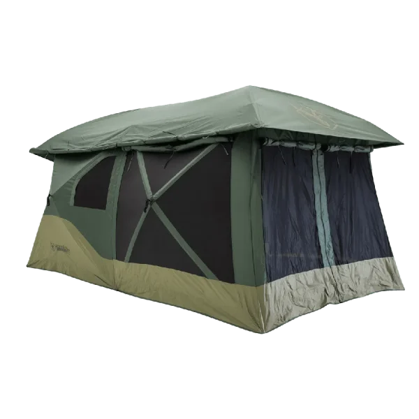 Gazelle T4 Plus Overland Edition Tent – Alpine Green, 8-Person, 110 sq. ft. (GAZEGT4PLSOE)